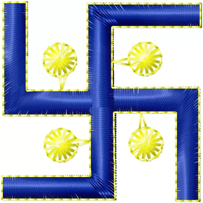 2x2 Hindu Sign Swastika Embroidery Design 2x2 Hindu Sign Swastika Embroidery Design
