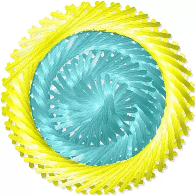 2x2 Small Stain Stitches Circle Embroidery Design 2x2 Small Stain Stitches Circle Embroidery Design
