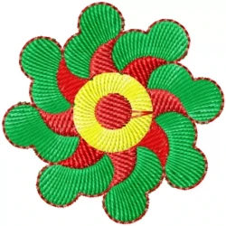 4x4 Floral Embroidery Design For Machine