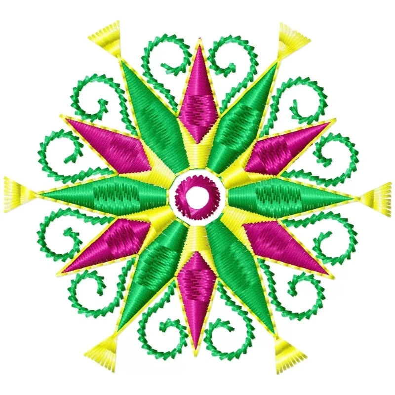 4x4 Floral Embroidery Design Pattern 4x4 Floral Embroidery Design Pattern
