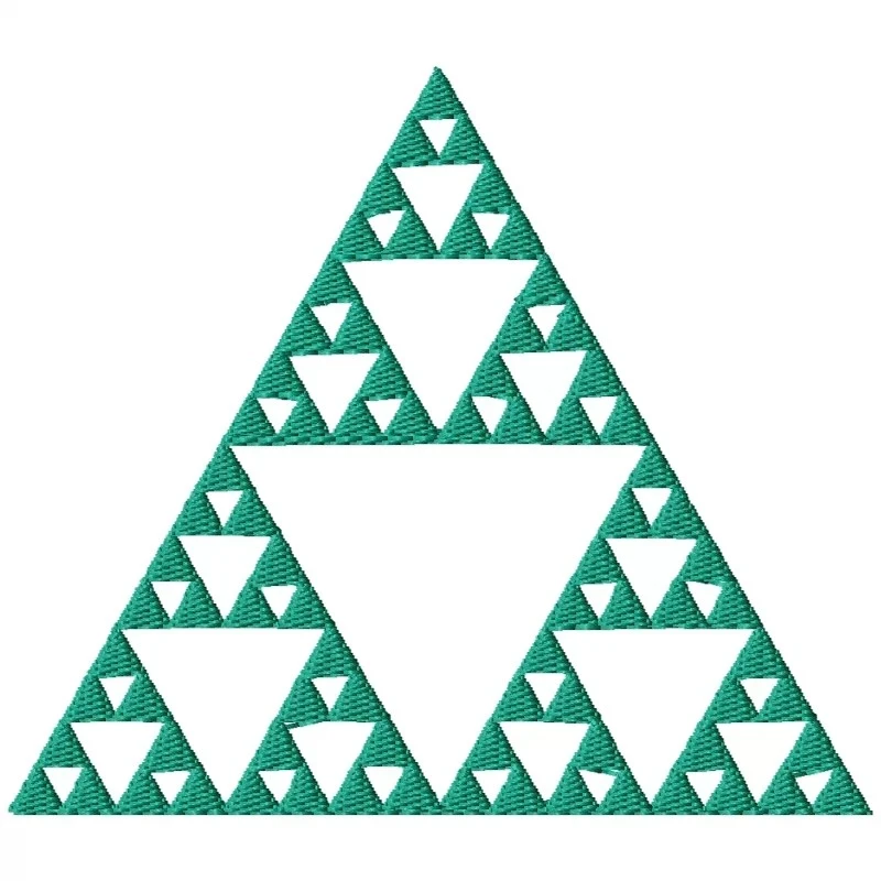 4X4 Sierpinski Triangle Machine Embroidery Design