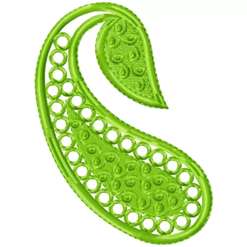 5X7 New Paisley Machine Embroidery Design 5X7 New Paisley Machine Embroidery Design