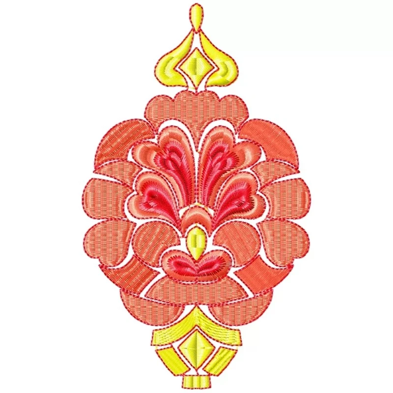 Abstract Flower Pattern Design Abstract Flower Pattern Design