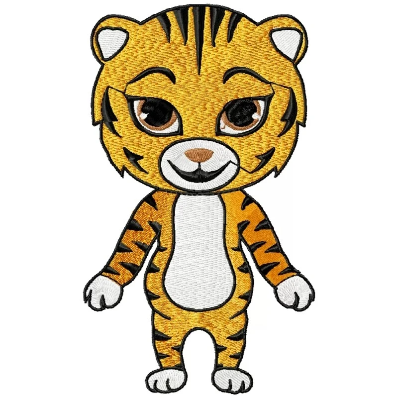 Baby Tiger Machine Embroidery Design Baby Tiger Machine Embroidery Design