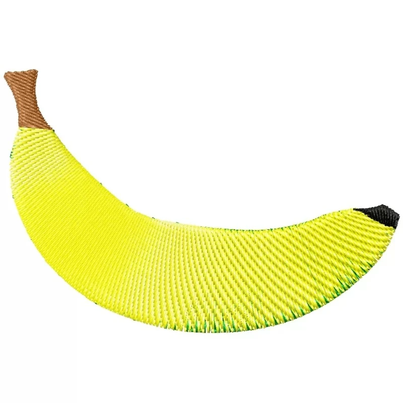 Banana Embroidery Design Banana Embroidery Design