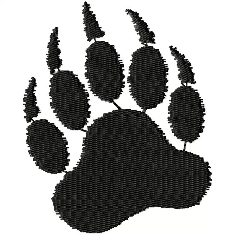 Bear Paw Embroidery Designs