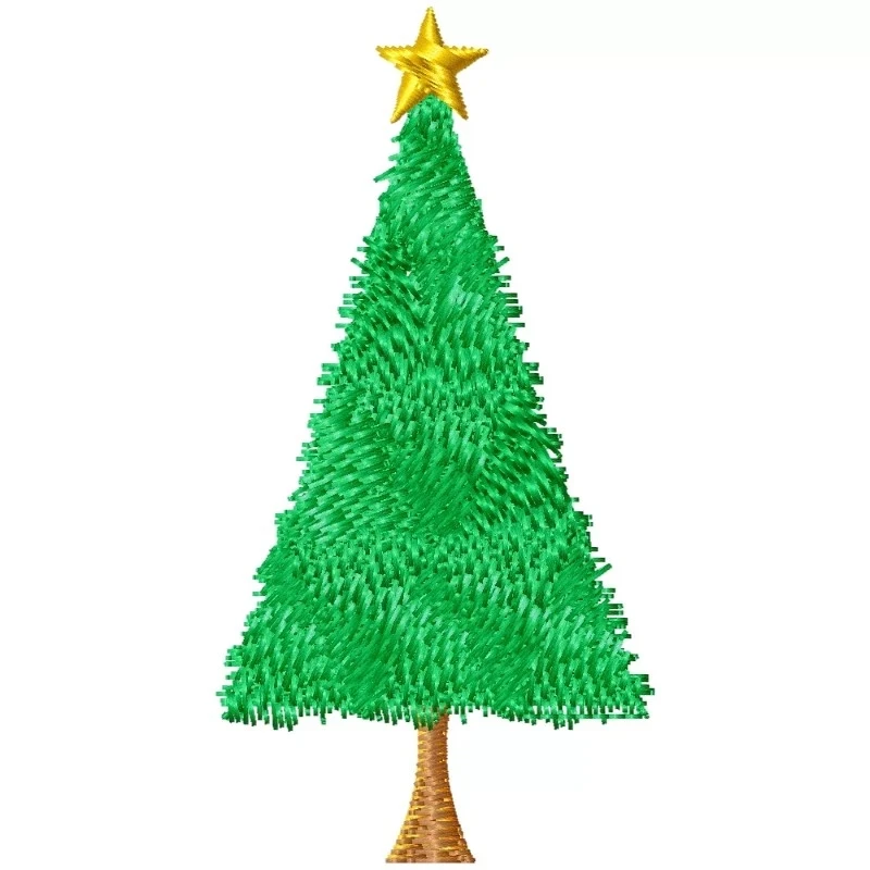 Beautiful Christmas Tree Embroidery Design Beautiful Christmas Tree Embroidery Design