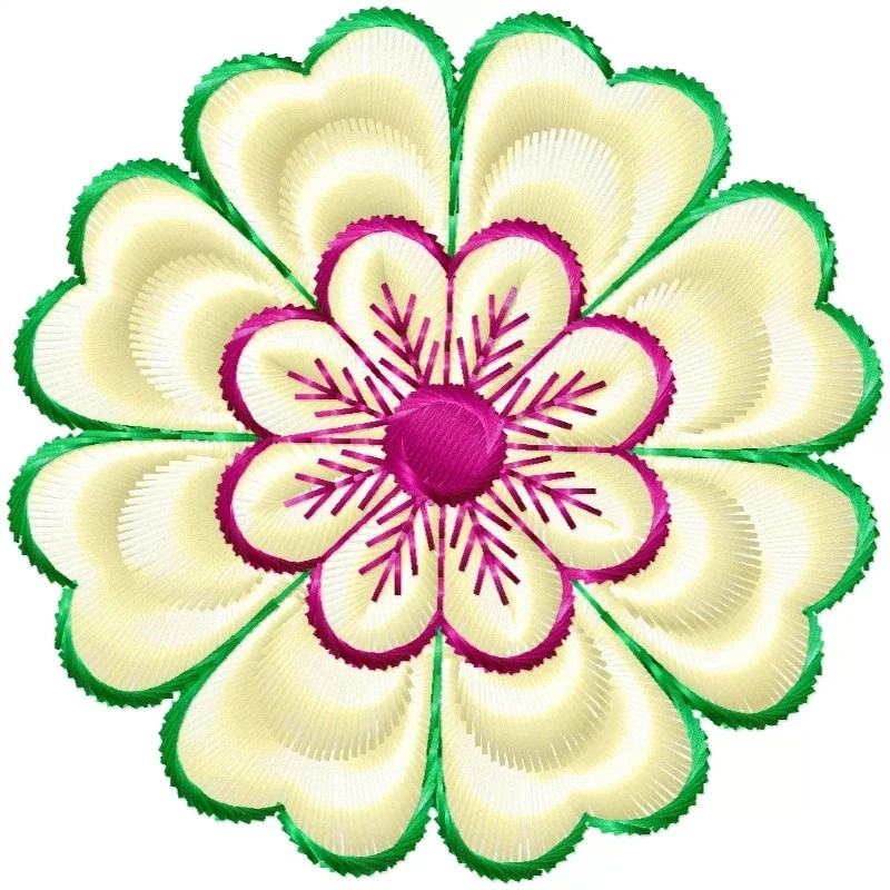 Beautiful Flower Embroidery Design Beautiful Flower Embroidery Design