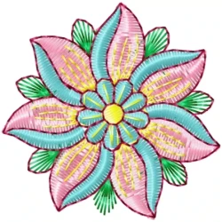 Beautiful Indian Decor Embroidery Design