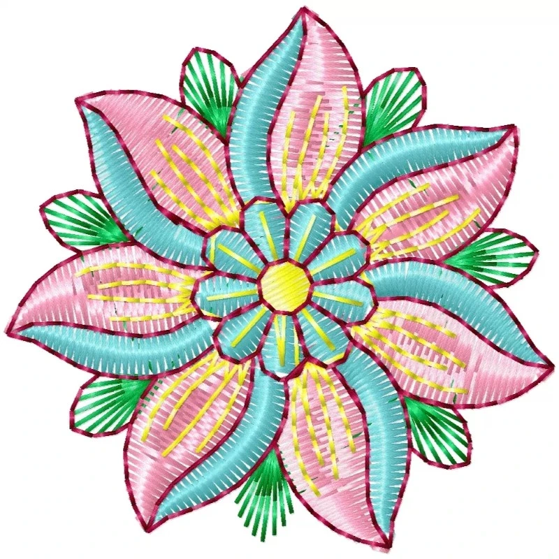 Beautiful Indian Decor Embroidery Design