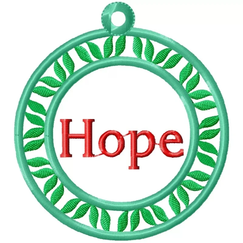 Christmas Hope Quote Machine Embroidery Christmas Hope Quote Machine Embroidery