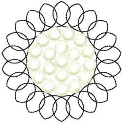 Circle Eyelet Machine Embroidery Design
