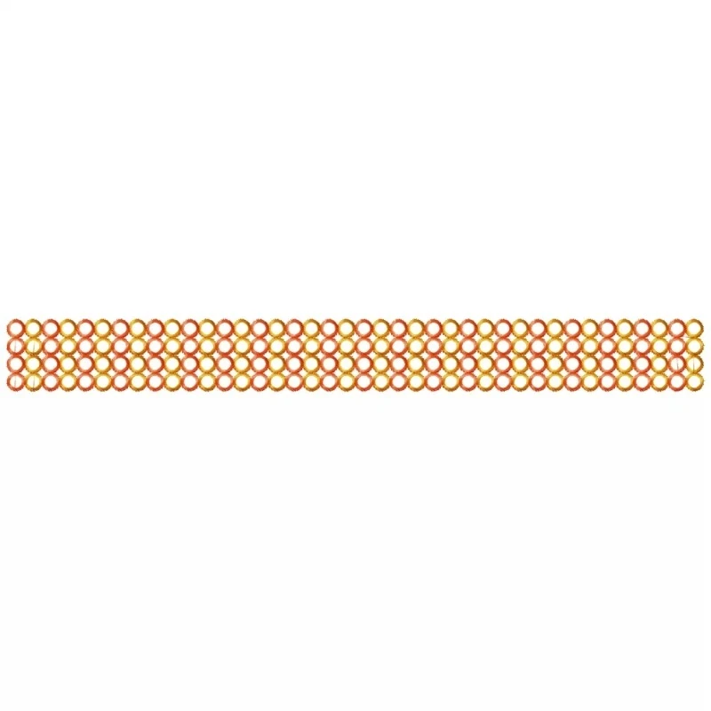 Continous Eyelets Embroidery Border Design Continous Eyelets Embroidery Border Design