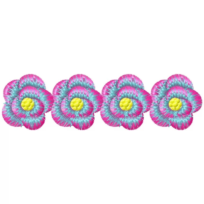 Continous Flowers Embroidery Machine Design Border Continous Flowers Embroidery Machine Design Border