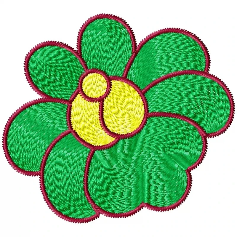 Contour Stitches Clutch Embroidery Design Contour Stitches Clutch Embroidery Design