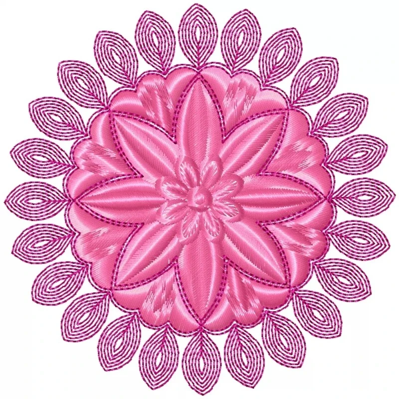 Creative Floral Embroidery Design Creative Floral Embroidery Design