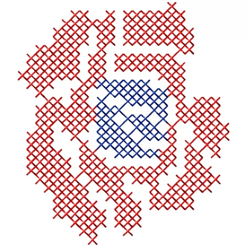 Cross Stitches Rose Embroidery Design Freebie Cross Stitches Rose Embroidery Design Freebie