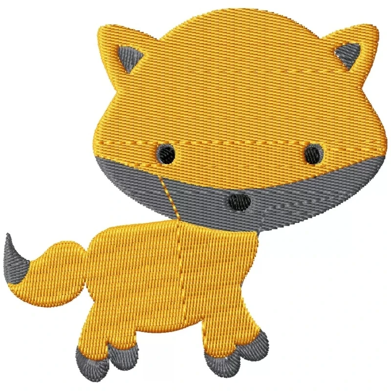 Cute Fox Baby Embroidery Design Cute Fox Baby Embroidery Design