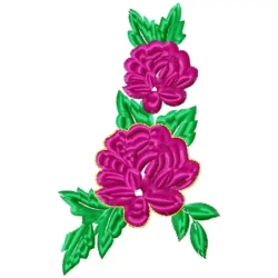 Decor EmbroideryShristi Flowers Embroidery Design