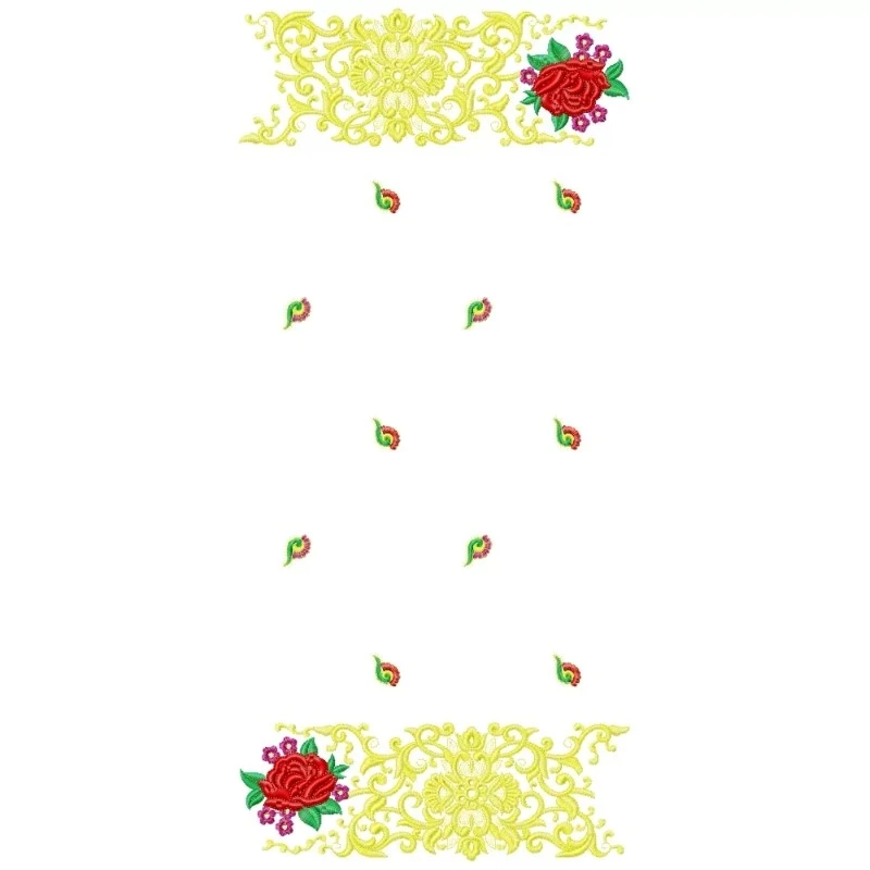 Dupatta Embroidery Designs15 Dupatta Embroidery Designs15