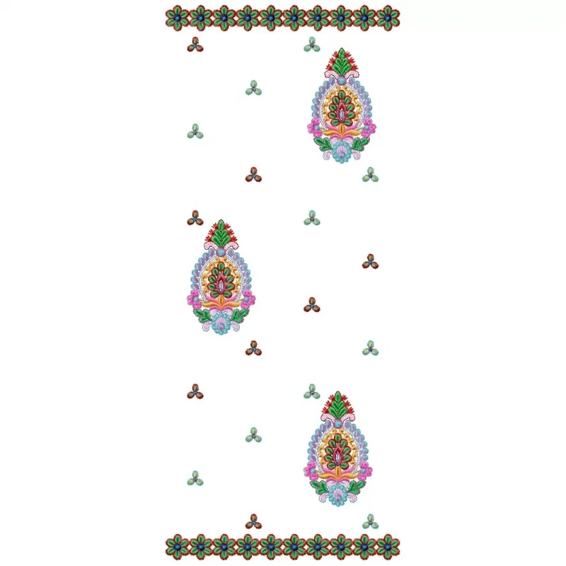 Dupatta Embroidery Designs3