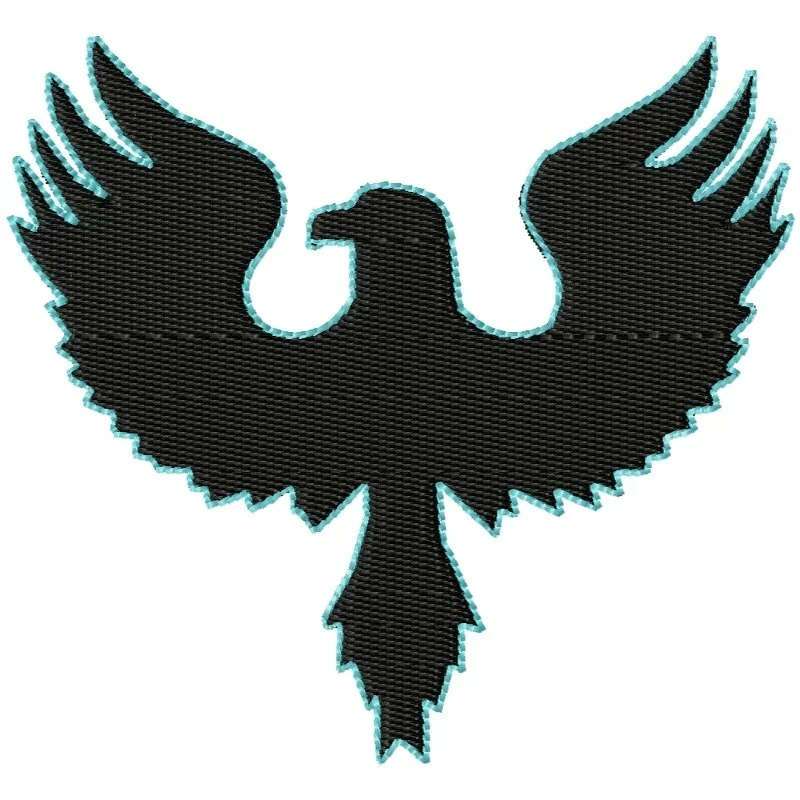 Eagle Tatoo Machine Embroidery Design