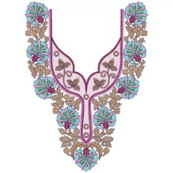Machine Embroidery Dress suit Designs