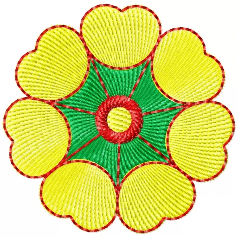 Floral Hearts Machine Embroidery Design Floral Hearts Machine Embroidery Design