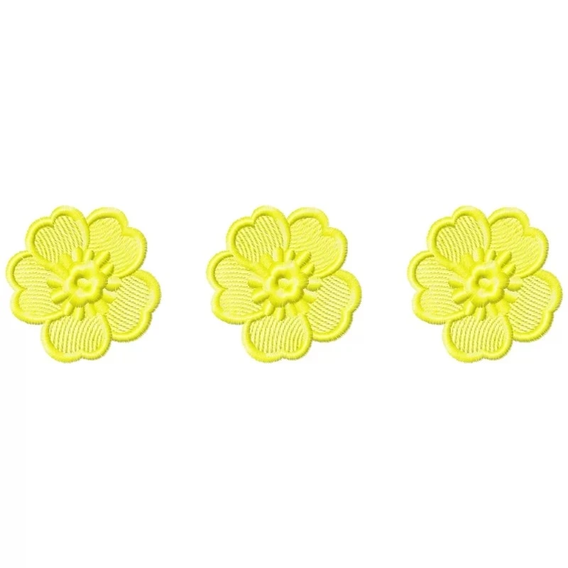 Flower Continous Embroidery Border Design New Flower Continous Embroidery Border Design New
