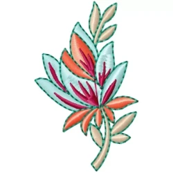 Flower Machine Embroidery Pattern Freebie