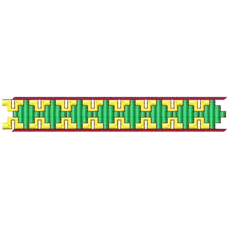 Free Indian Border Embroidery Design