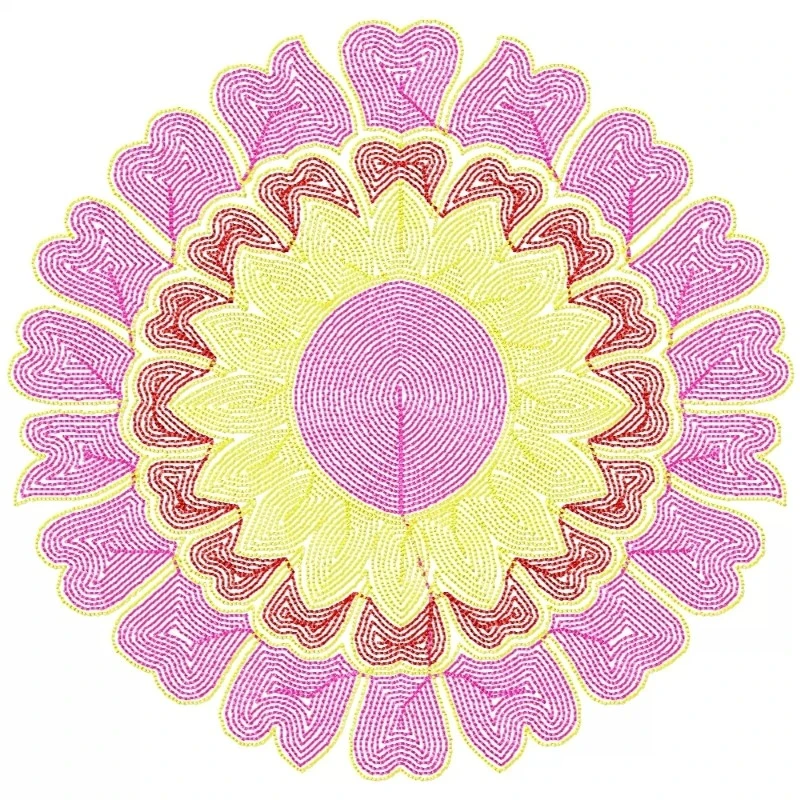 Free Large Lineart Floral Embroidery Design Free Large Lineart Floral Embroidery Design