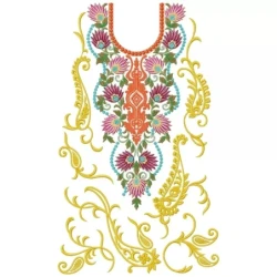 Full Embroidery Dress Design_EmbroideryShristi_19