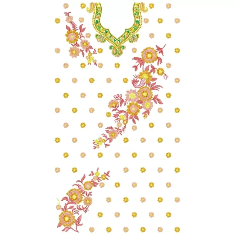 Full Machine Embroidery Dress Design Full Machine Embroidery Dress Design