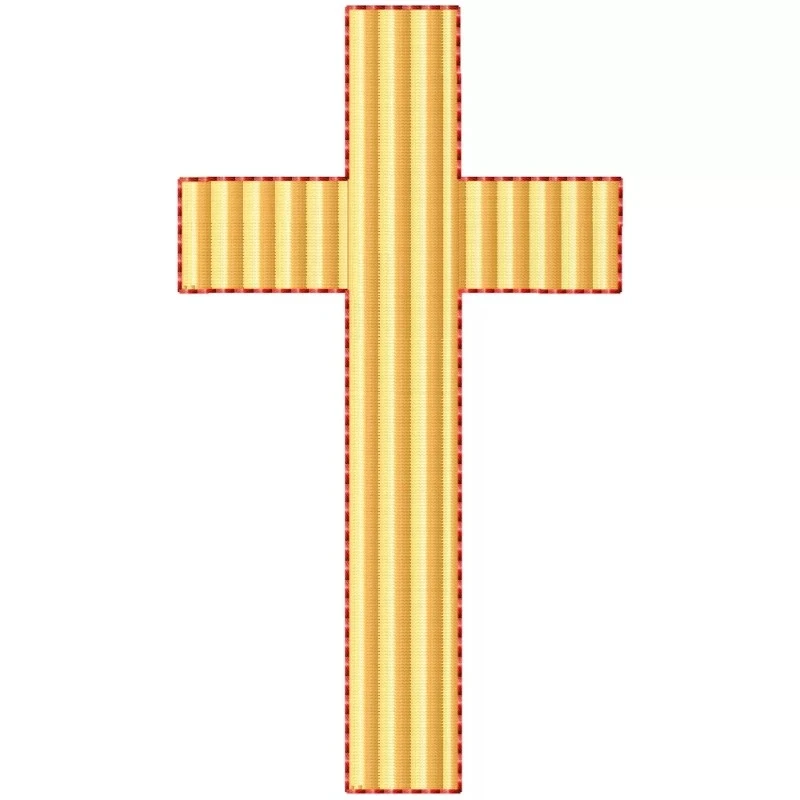 God Christian Cross Machine Embroidery God Christian Cross Machine Embroidery