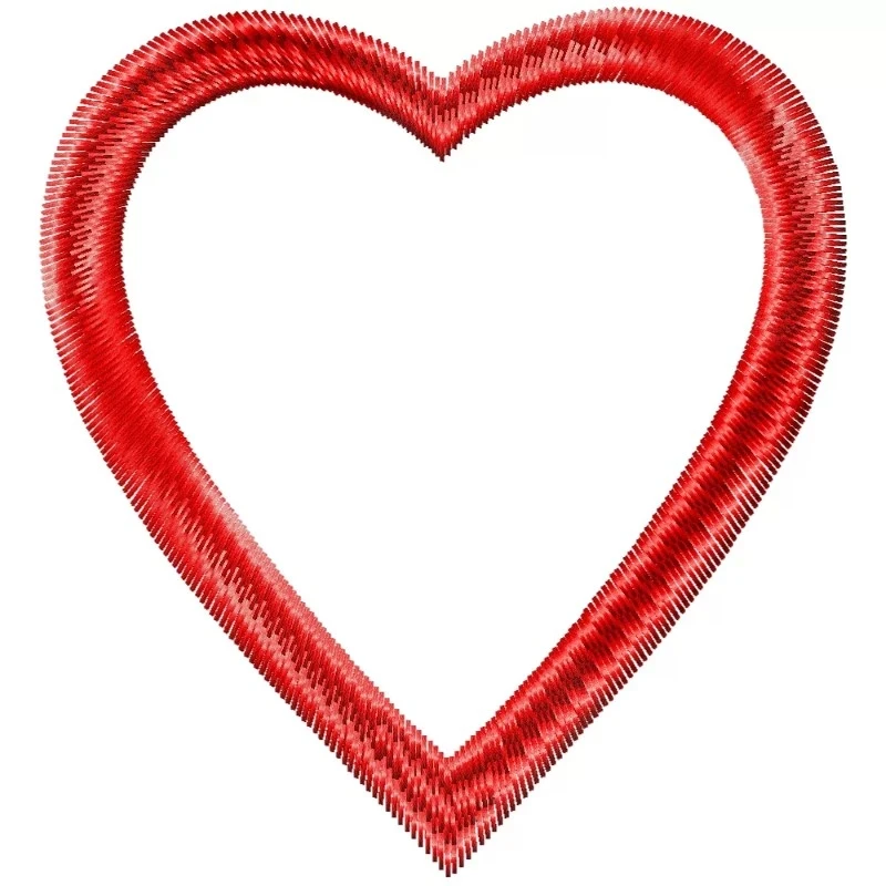Heart Embroidery Design Heart Embroidery Design