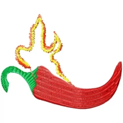 Hot Red Chilli Pepper Embroidery Design_EmbroideryShristi