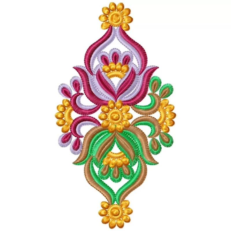 Indian Butta Embroidery Design Pattern Freebie Indian Butta Embroidery Design Pattern Freebie