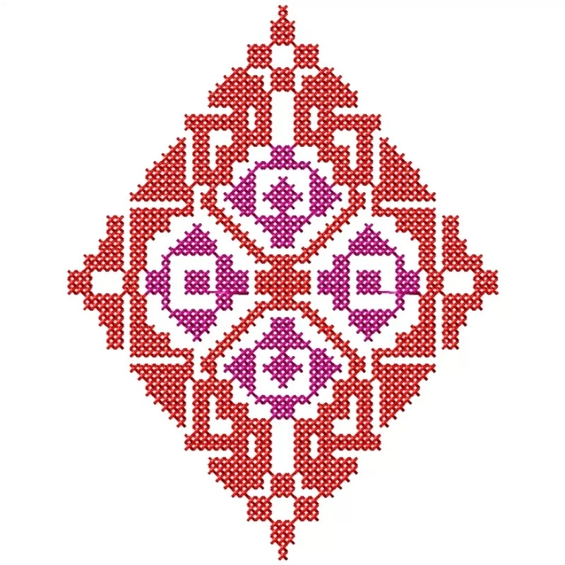 Indian Cross Stitches Embroidery Design Indian Cross Stitches Embroidery Design