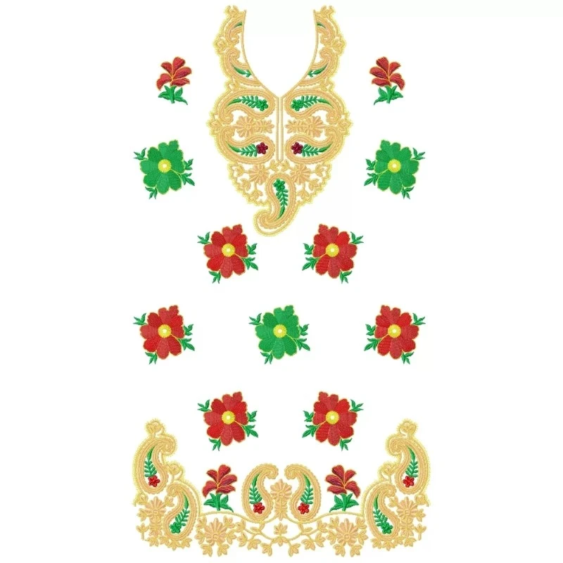 Indian Full Complete Embroidery Dress Design Indian Full Complete Embroidery Dress Design