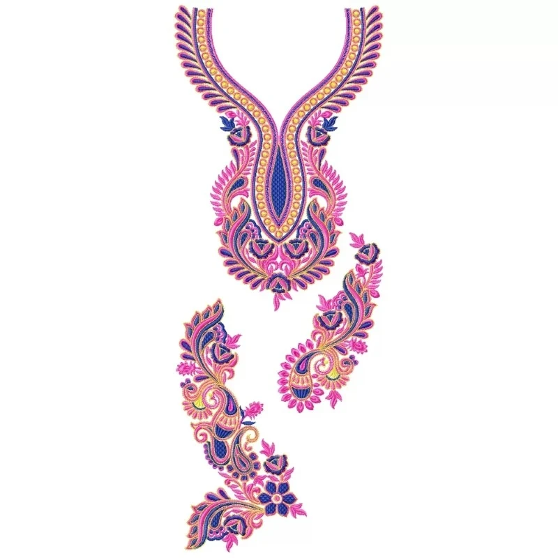 Indian Full Embroidery Design