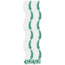 Large Hoop Embroidery Pattern Freebie From India
