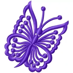 Latest Butterfly Machine Embroidery Design 4X4