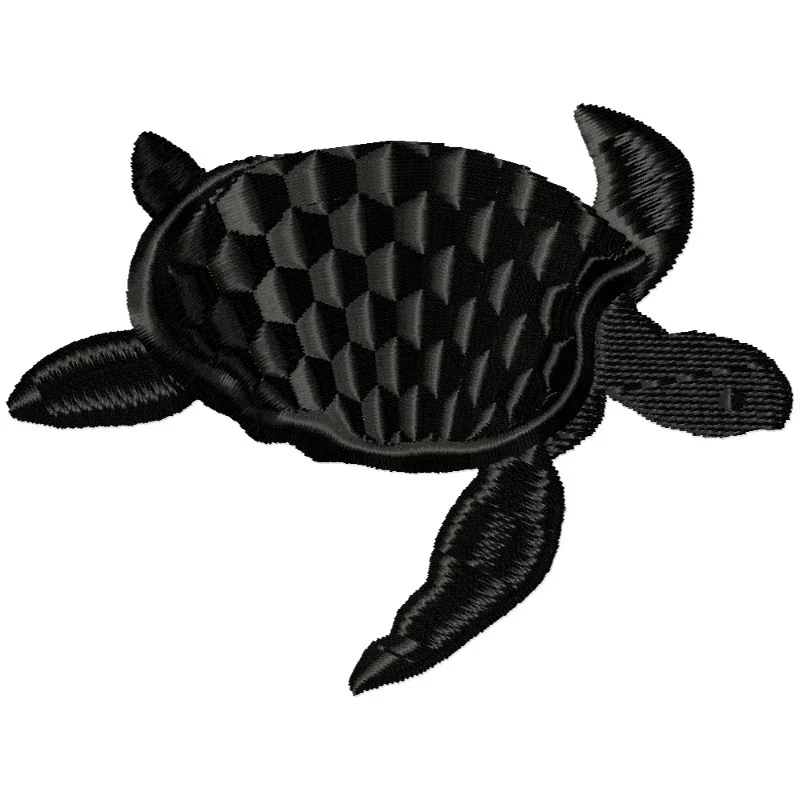 Sea Turtle Silhouette Machine Embroidery Sea Turtle Silhouette Machine Embroidery