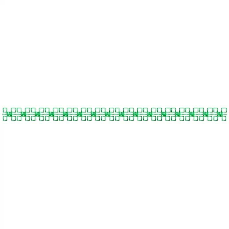 Seamless Four Square Motif Border Design Pattern Seamless Four Square Motif Border Design Pattern
