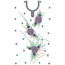 Sequin Embroidery Dress Full Design