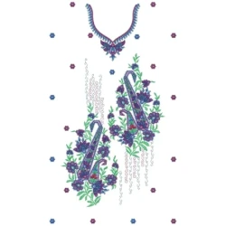 Beautiful Neckline Embroidery Design