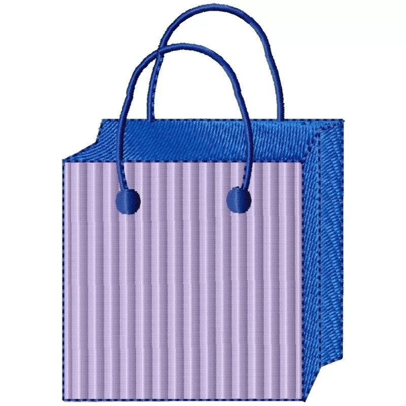 Shopping Bag Machine Embroidery Design Shopping Bag Machine Embroidery Design
