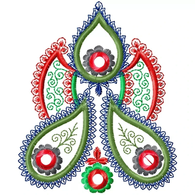 Shristi Paisley Embroidery Freebie Design Shristi Paisley Embroidery Freebie Design
