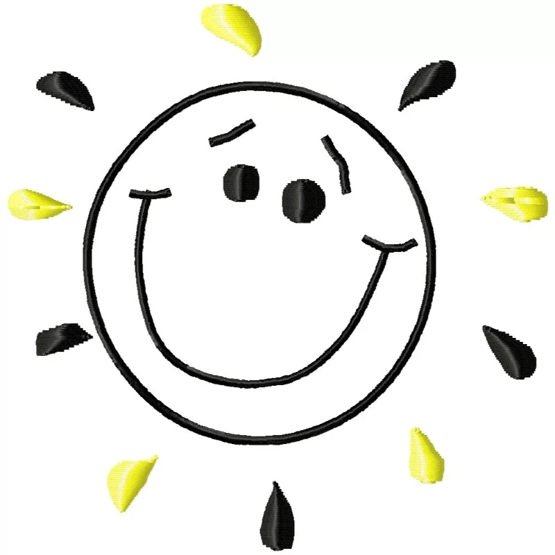 Simily Face Machine Embroidery Design Simily Face Machine Embroidery Design
